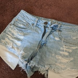 American Eagle Distressed Shorts
